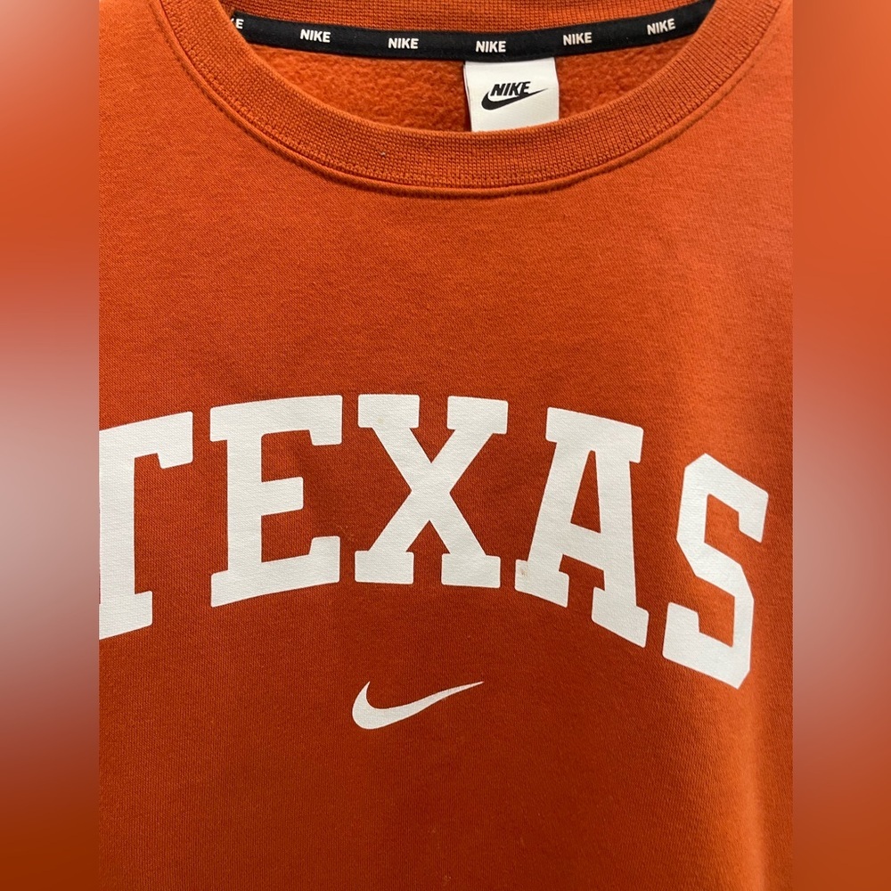 Nike Men’s classic Texas Longhorns football Sweatshirt sz M - Picture 8 of 9